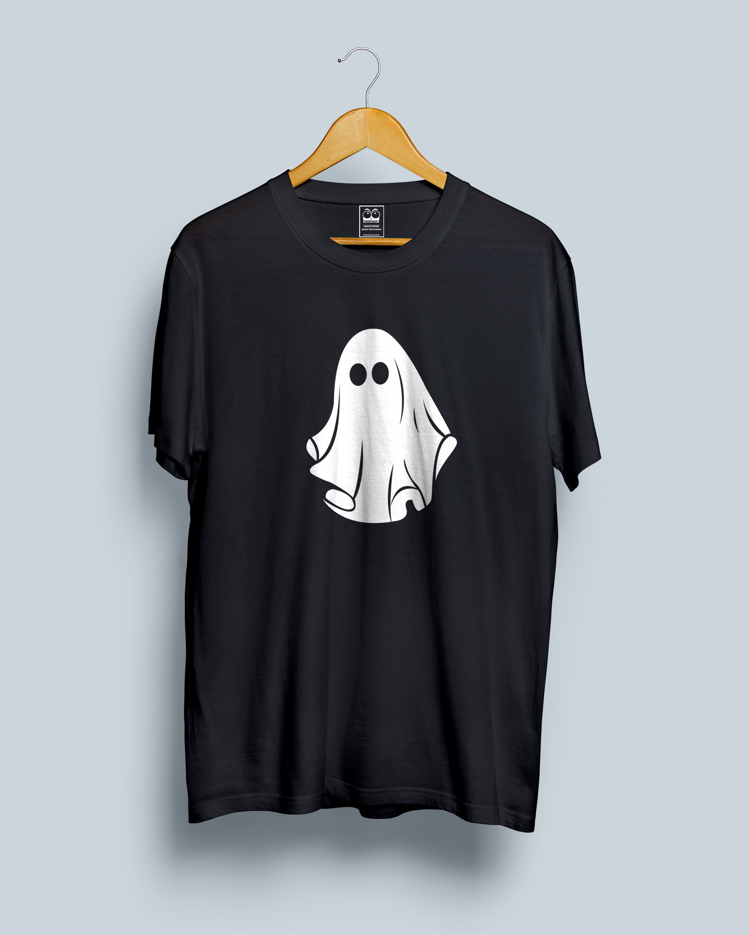 ghost 1 T-Shirt Mock-Up Front