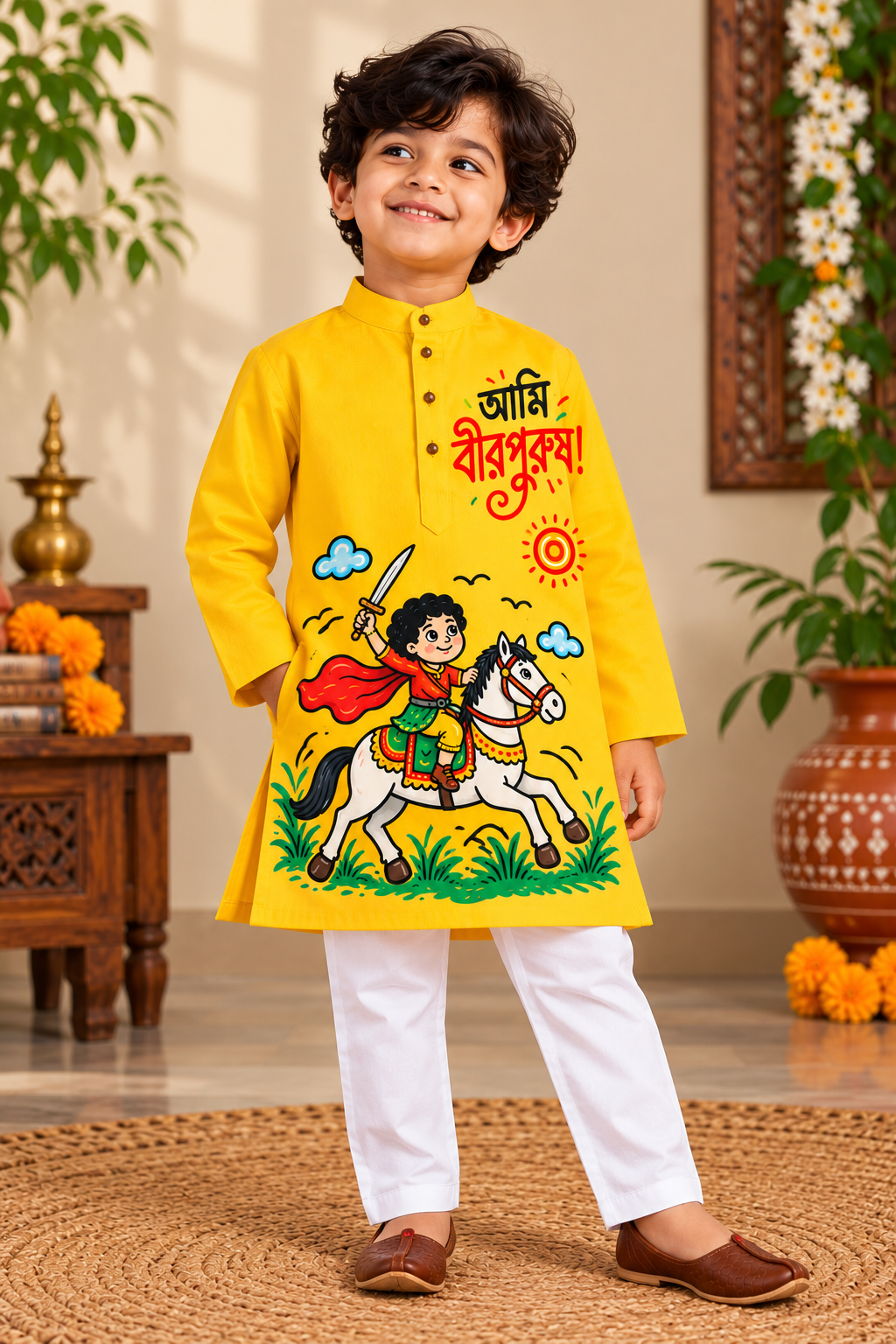 Birpurush Kids Kurta